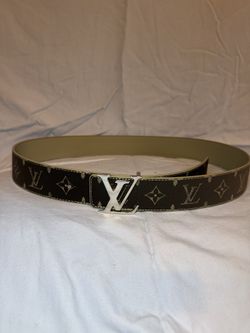 Louis Vuitton Calfskin Damier Eclipse 40mm LV Initiales Reversible Belt