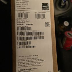 Lenovo ideapad 15.6 r5/8gb/256gb