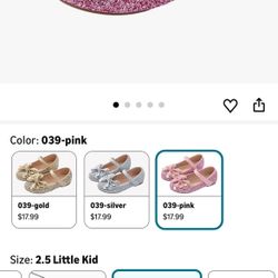 (35) Flower Girl Shoes Wedding Party Princess Shoes Girls Dress Shoes for Kid Toddler