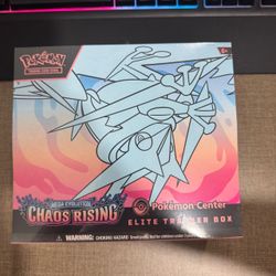 Pokemon Center Chaos Rising ETB