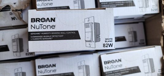 BRGAN NuTone SENSAIRE HUMIDITY-SENSING WALL CONTROL