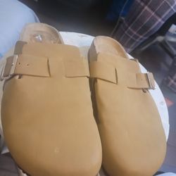 Tan Suede  Shoes And  Pink Shoes   $5 