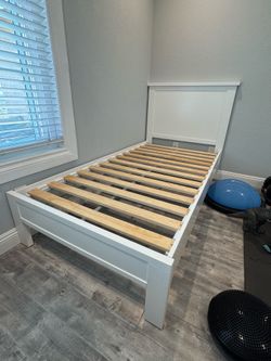 Bed frame twin size from Living Space furniture