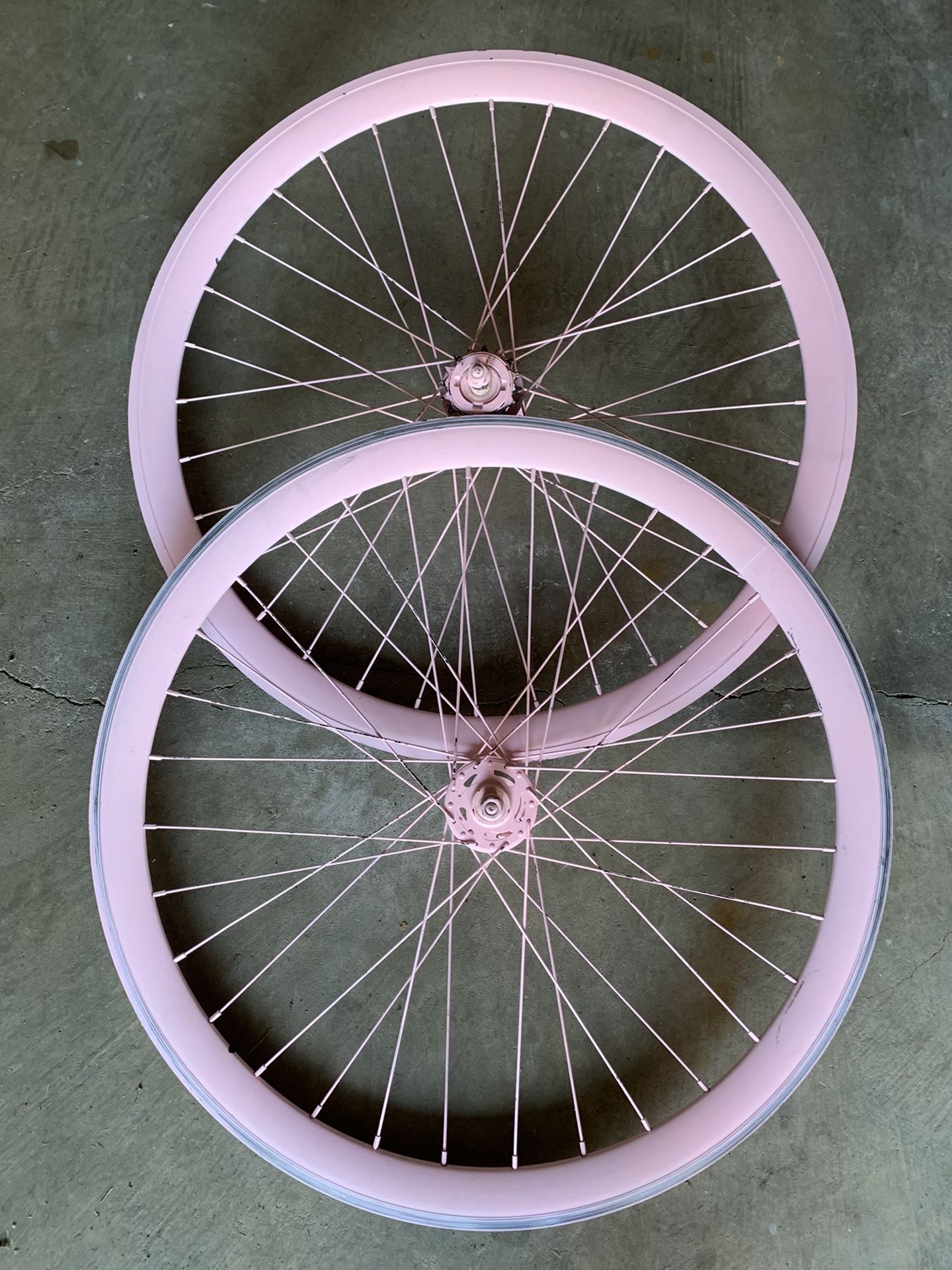 22” Fixed/Single Gear Wheels