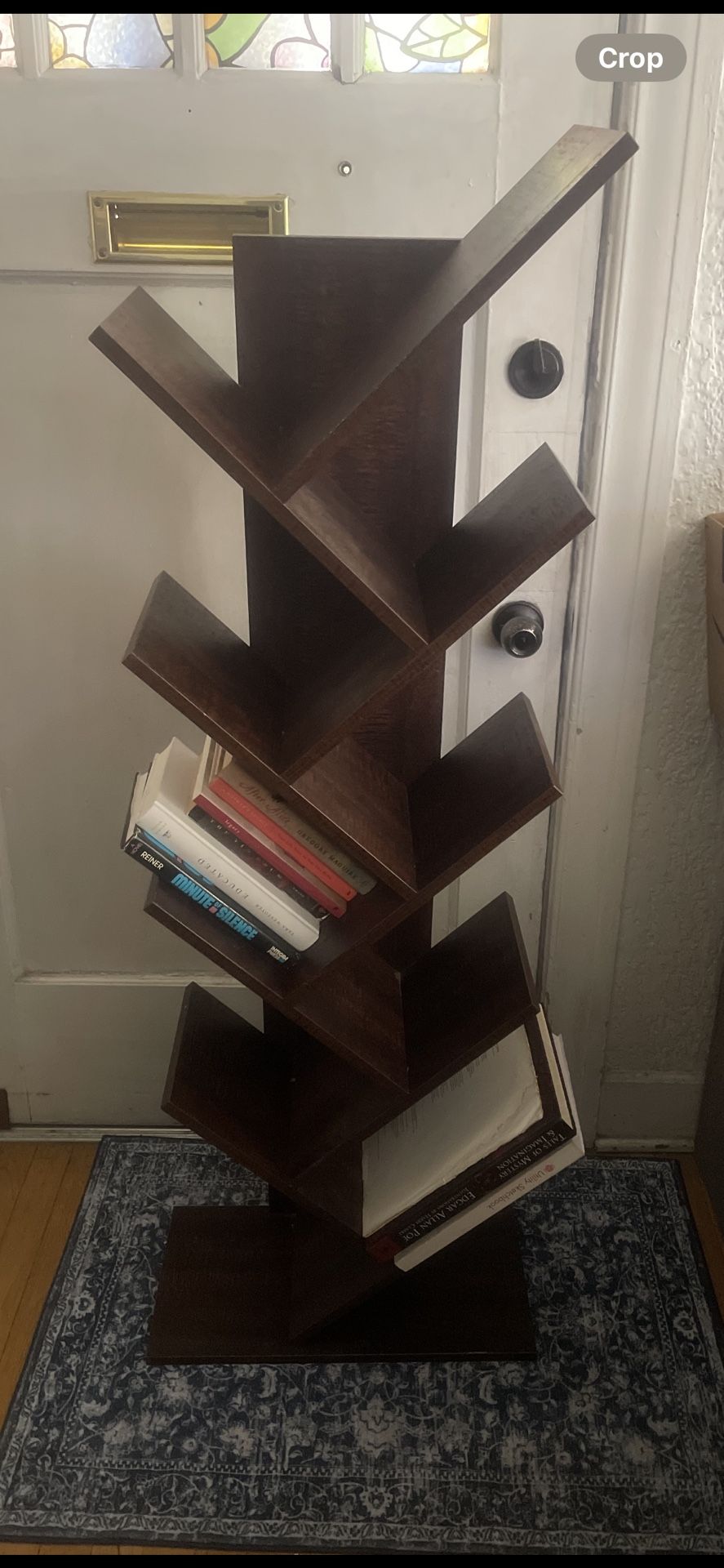 Wooden Bookshelf