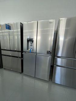 Whirlpool 36 in. 19.2 cu. ft. Counter Depth French Door Refrigerator in Fingerprint Resistant Stainless Steel