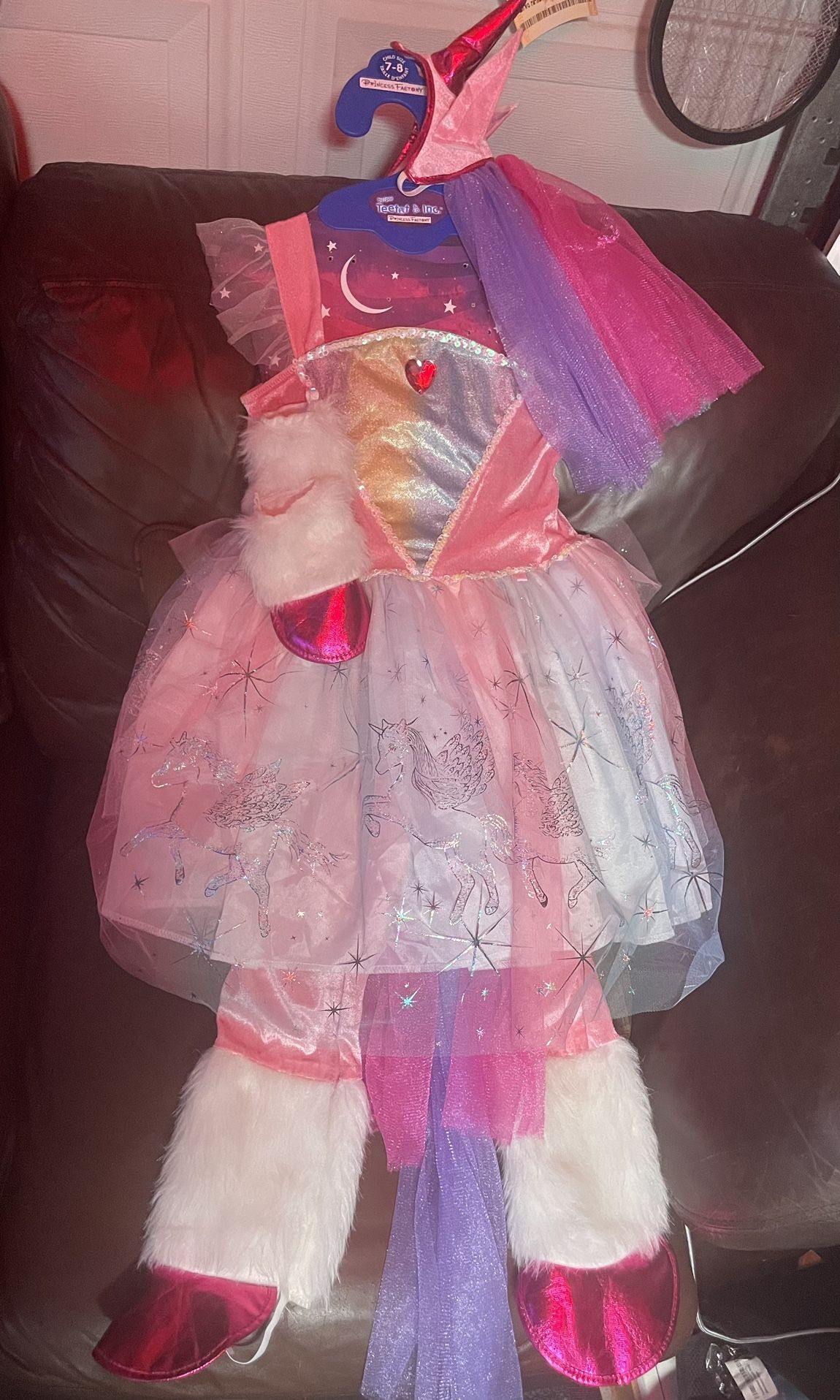 Princess Unicorn Costume - Size 7/8🦄🦄🦄