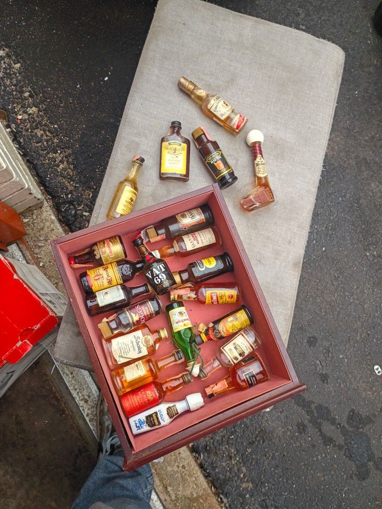 Mini Collectable Airplane Bottles Brand New Unopened Some Dating From The 50's