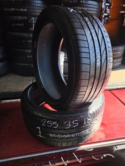 255 35 18 BRIDGESTONE $120 CASH PRICE