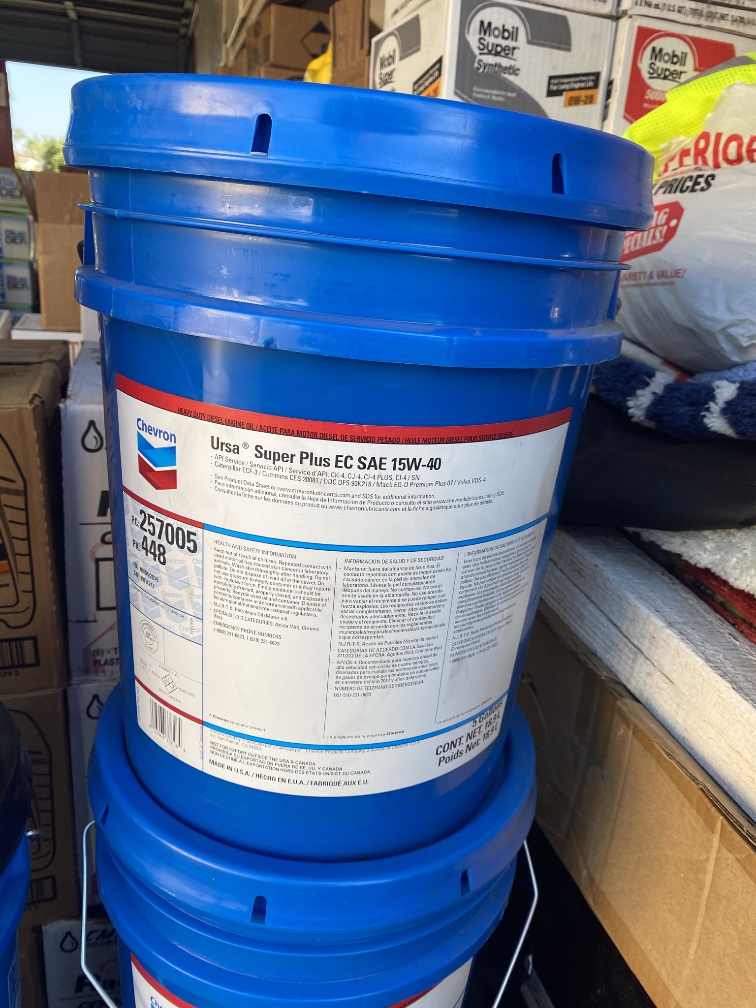 URSA 15W40 Diesel Oil 