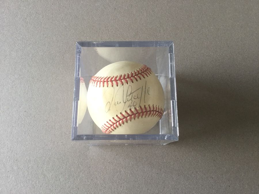 Rick Sutcliffe Signed Baseball