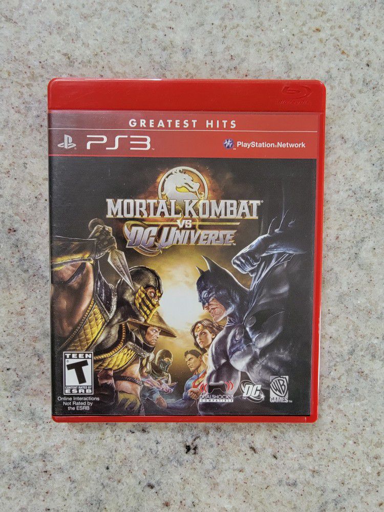 PS3 Mortal Kombat Vs. DC Universe - Greatest Hits