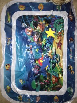 Baby inflatable water play Mat
