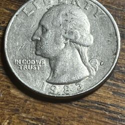 1983 P Quarter