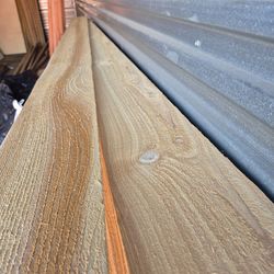 Cedar siding