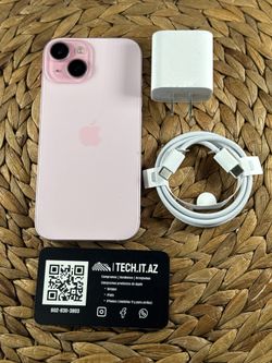📱 iPhone 15 | 128GB | Pink | Unlocked (Any Carrier)