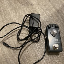 Heavy Metal Guitar Pedal With Power 
