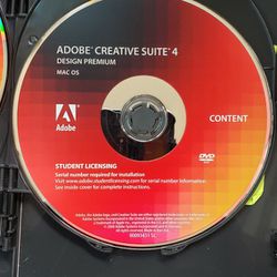 ADOBE CS 4 for Mac OS