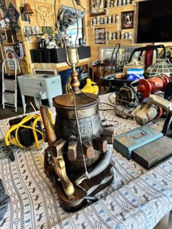 Custom Barrel Lamp 