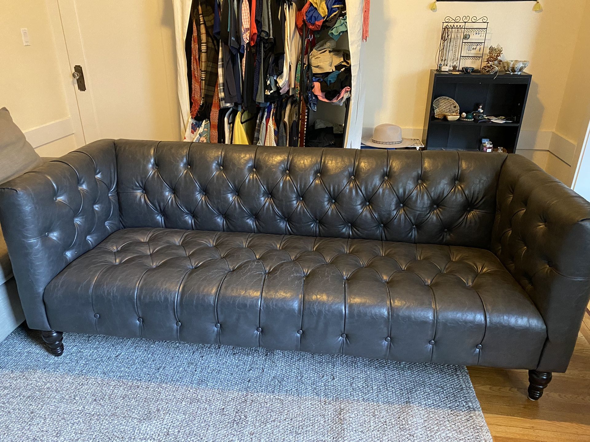 Comfy Leather Sofa