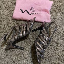 Nina Silver Heels
