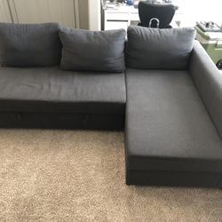 IKEA Sleeper Sofa With Storage And Chaise