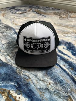 Chrome heart hat