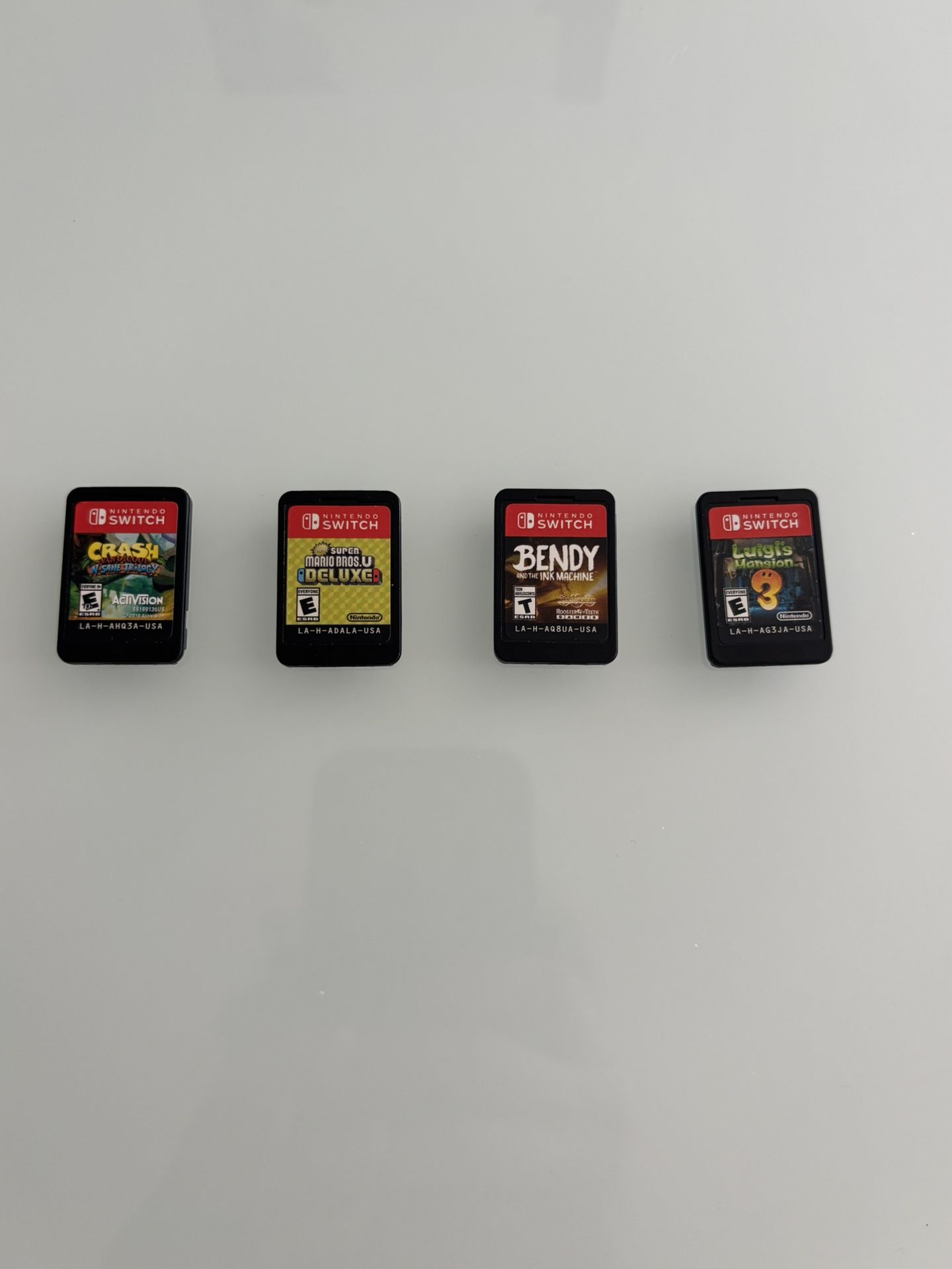 4 Nintendo Switch Games