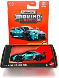 Matchbox SUPER CHASE 1:64 Scale Diecast Model - 2020 Nissan Skyline GT-R Nismo (R35) Moving Parts