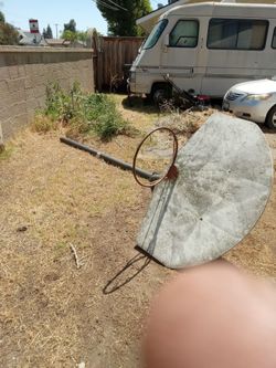 Backboard rim and pole all for 15