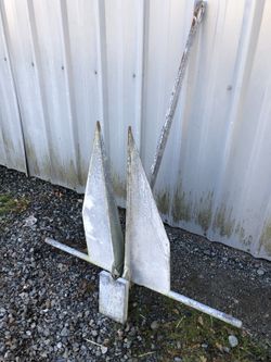 Big anchor, Dan Forth very heavy