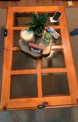 Beautiful wood coffee table