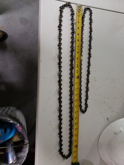 2 chainsaw chains