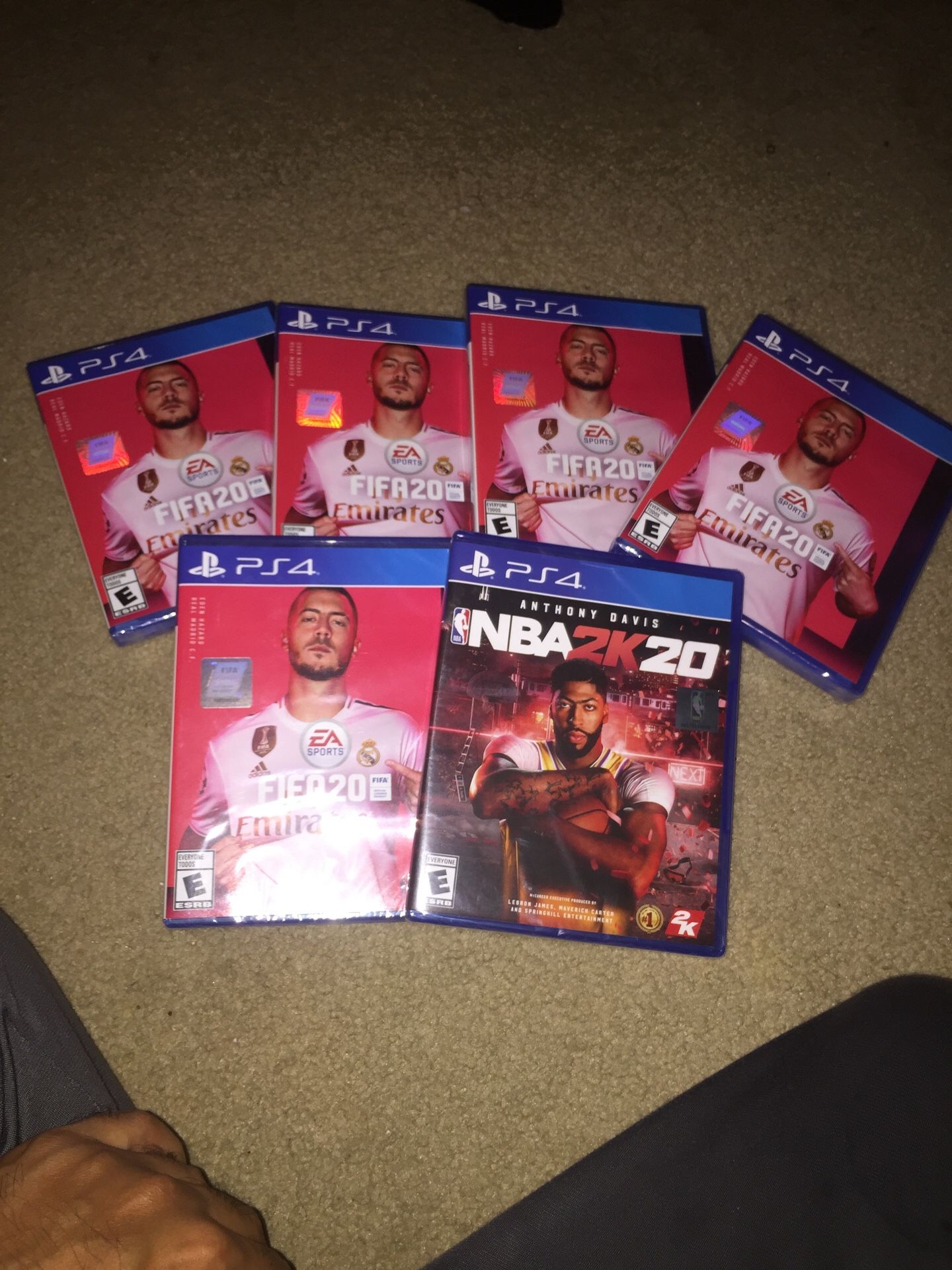 Fifa 20 and nba 2k20 (brand new )