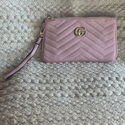 New Pink Clutch Wristlet