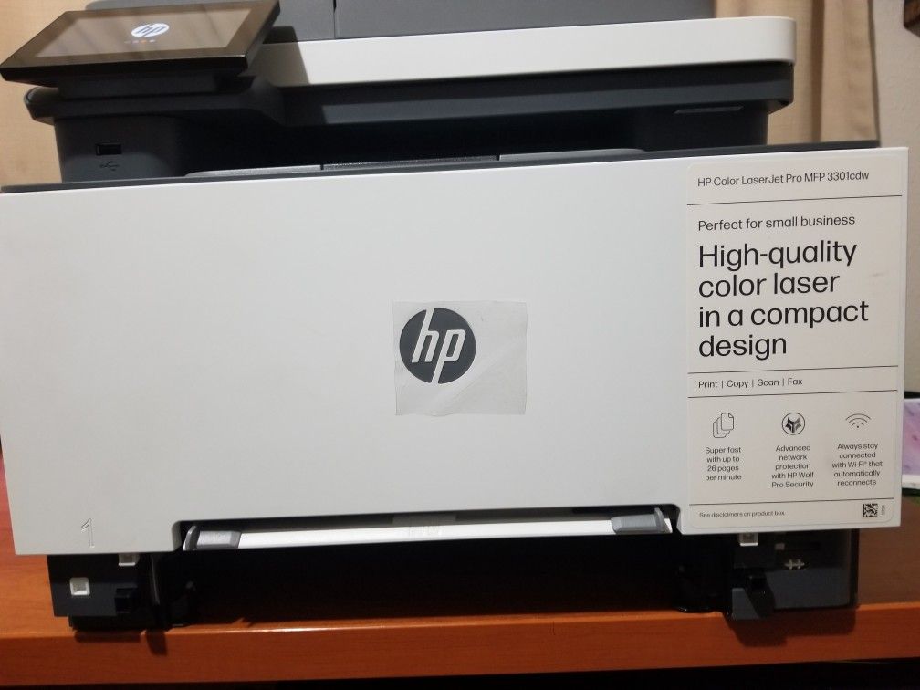 Hp Color laserjet Pro Mfp 3301 Printer (((MISSED TRAY)))