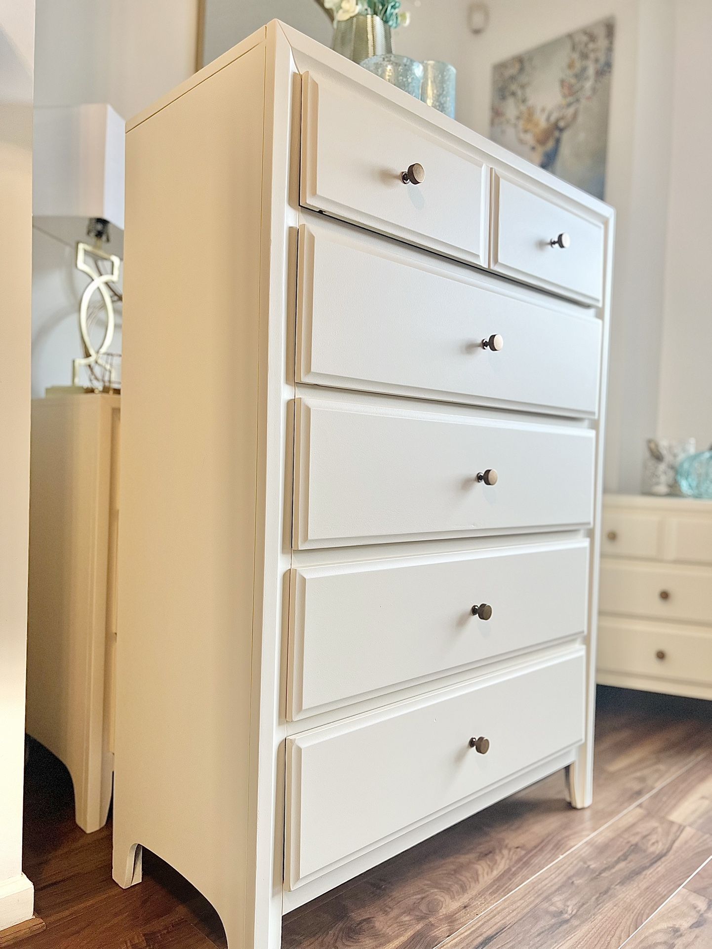 Beautiful Refinished Chest Of Drawers