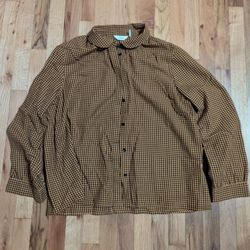 Toast 'Ora' Button-Down Shirt, Size 18