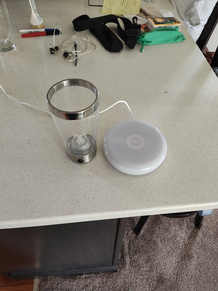 Barsys Coaster And Self Stirring Cup