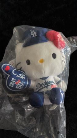 Dodgers x Hello Kitty 50th Anniversary Plush