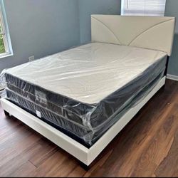 Full Size Bed Set Bed Frame For Sale ! Available in King, Queen, Full, Twin!