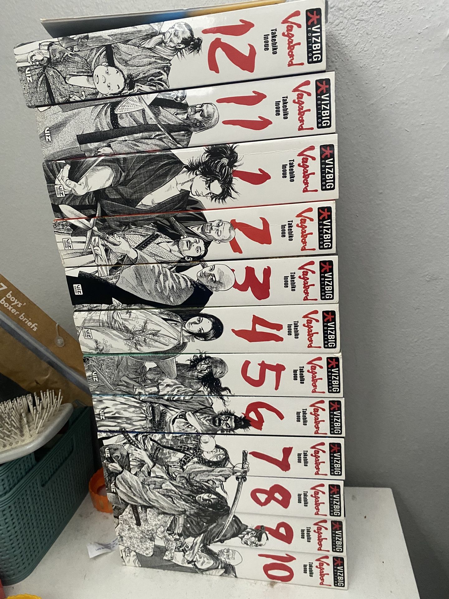 Vagabond Vizbig Manga 1-12