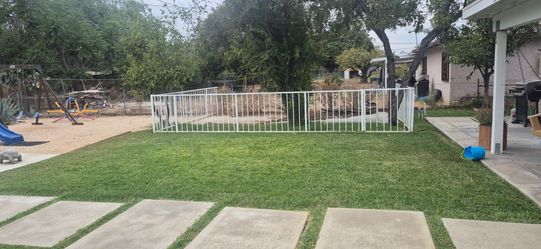 Metal fence