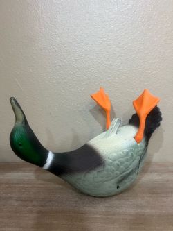 Mallard Duck Decoy Hunting Floating Greenhead Drake Realistic Used