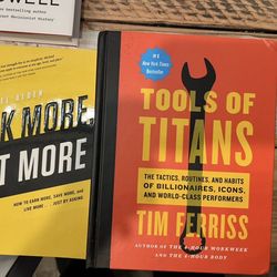 Collection of assorted books for sale individually