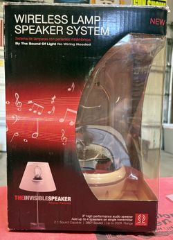 Wireless Lamp Speaker System