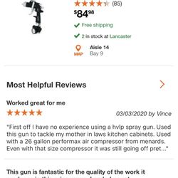 Husky Paint Air Spray Gun