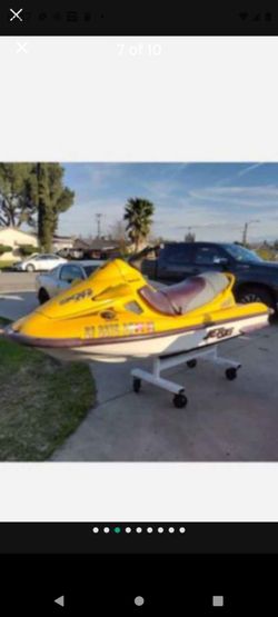 99 SEADOO KAWASAKI STX 900 With FRESH 1100 Motor Install UPGRADED Cv PRIMER CARBS RUNS LIKE NEW LAKE READY NO TRAILER