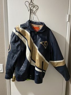 VINTAGE NFL ST. LOUIS RAMS WINDBREAKER JACKET, Men's Fashion