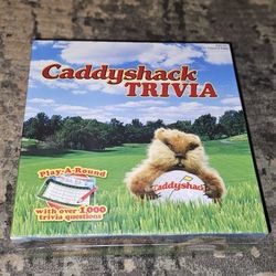 Caddyshack TRIVIA game. Brand New & Factory Sealed!